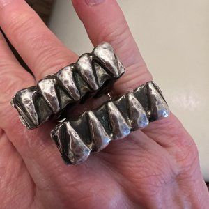 Dian Malouf Sterling Stack Rings
